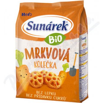 Sunar Bio mrkvová kolečka 45 g