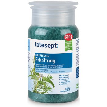 Tetesept Nachlazení mořská sůl do koupele 600 g