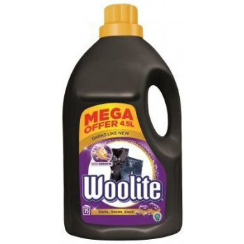 Woolite Darks Black & Denim tekutý prací prostředek 75 PD 4,5 l