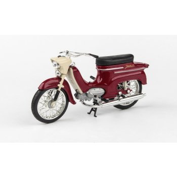 Abrex Jawa 50 Pionýr typ 21 1967 tmavo červená 1:18