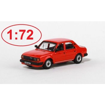 Abrex škoda 120L 1984 Červená Šípková 1:72