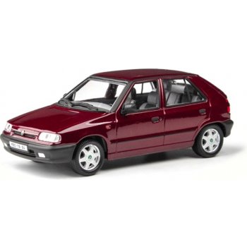 Abrex škoda Felicia 1994 Vínová Solitaire Metalíza časopis s modelem 1:43
