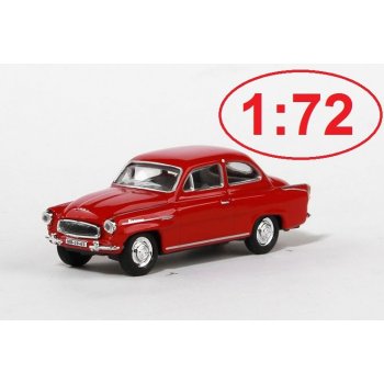 Abrex škoda Octavia 1963 Červená Tmavá 1:72