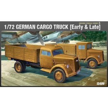 Academy Model Kit military 13404 GERMAN CARGO TRUCK E/L 1:72