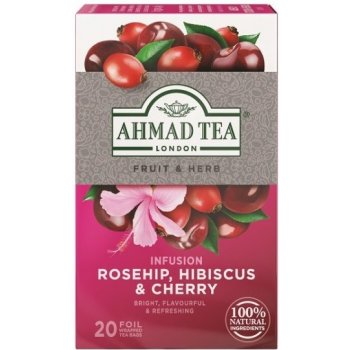 Ahmad Tea Šípek a třešeň 20 x 2 g