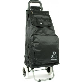 Airtex 030 Nákupní taška na dvou kolečkách s thermo kapsou, Černá