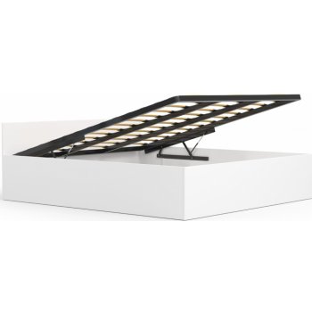 Ak furniture CLP s roštem bílé