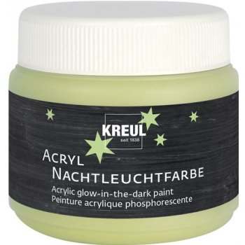 Akrylová barva 150ml svítící ve tmě Kreul 150ml
