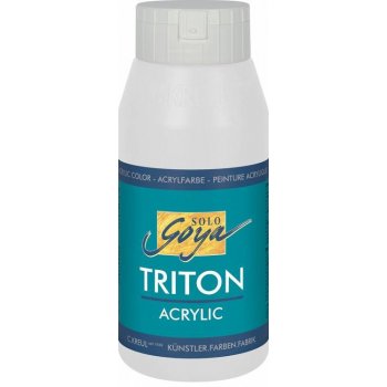 Akrylová barva Goya TRITON 750ml bílá