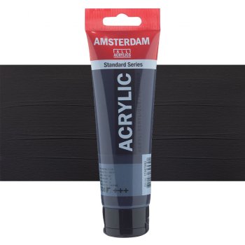 Amsterdam Standart Series akrylová barva 120 ml 702 Lamp Black