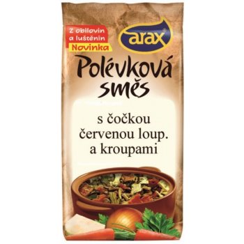 ARAX Polévková směs s čočkou červenou a kroupami 160 g