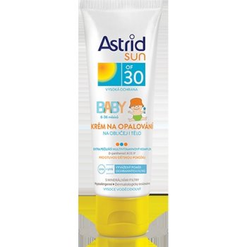 Astrid Sun Baby krém na opalování na obličej i tělo SPF30 75 ml