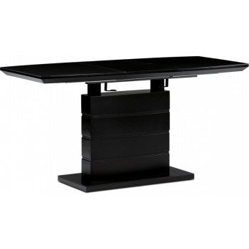 Autronic Rozkládací jídelní stůl 110+40x70 cm HT-420 BK