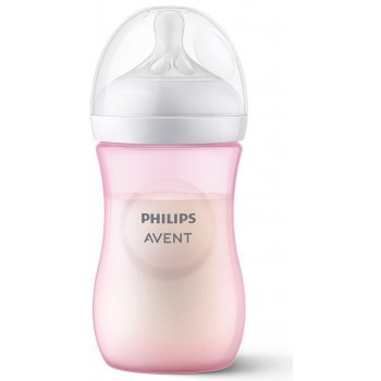 Avent Láhev Natural Response růžová 260 ml
