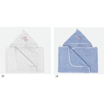 Baby Matex Froté osuška s kapucí MAXI Junior 140x70 modrá