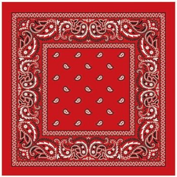 Bandana šátek červený
