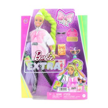 Barbie Extra neonově zelené vlasy