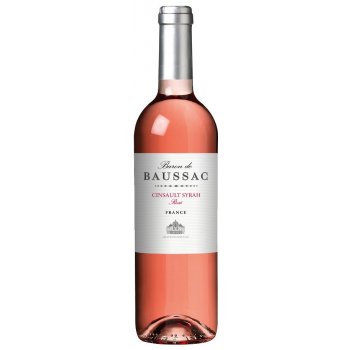 Baron de Baussac Cinsault Syrah rosé IGP 0,75 l