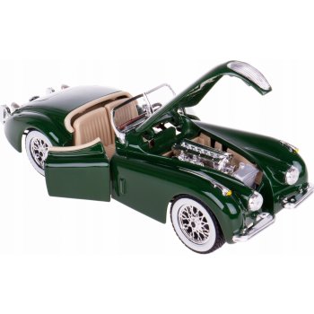 Bburago Jaguar XK 120 Roadster 1951 zelená 1:24