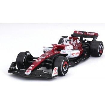 BBurago Model Alfa Romeo Orlen F1 C42 24 Guanyu Zhou 2022 1:43