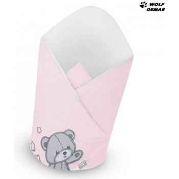 BELISIMA Zavinovačka Teddy Bear růžová