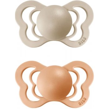 Bibs Couture ortodontické Vanilla Peach 2 ks