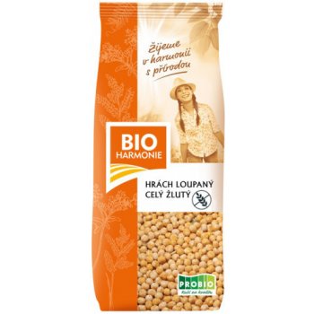 Bioharmonie Hrách loupaný celý žlutý 500g