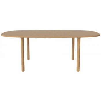 Bolia Rozkládací stůl Yacht round legs, oak veneer/oak