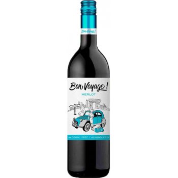 Bon Voyage Merlot nealko 0,75 l