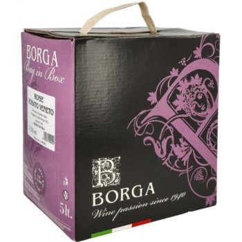 Borga Rosato IGT růžové Bag in box 11,5% 5 l