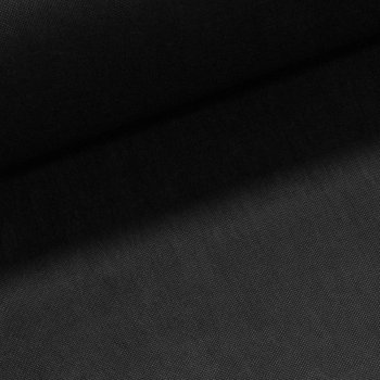 BPP Netkaná textilie, černá, š. 160cm, 50g/m2, středně pevná (látka v metráži)