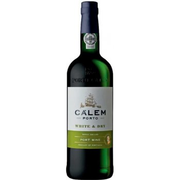 Cálem Porto White Dry 19,5% 0,75 l (holá láhev)