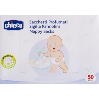Chicco Sáčky parfémované na plenky, 50 ks