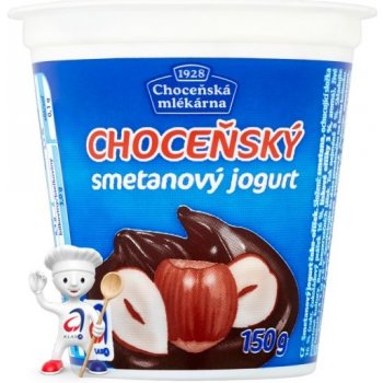 Choceňská mlékárna Choceňský smetanový jogurt čoko-oříšek 150 g