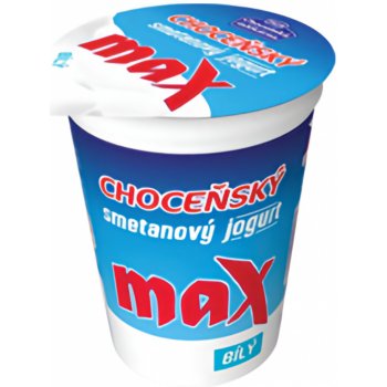 Choceňská Mlékárna Choceňský smetanový jogurt Max bílý 330 g