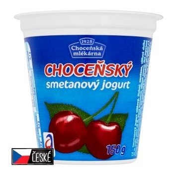 Choceňská mlékárna Choceňský smetanový jogurt višeň 150 g