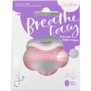 Curaprox Baby Pink dudlík 1 ks
