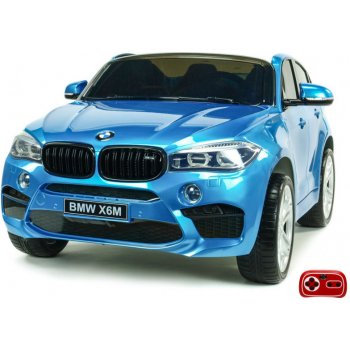 Daimex dvoumístné elektrické autíčko BMW X6 M s 2.4G D.O. elektrickou brzdou AUX a USB vínová