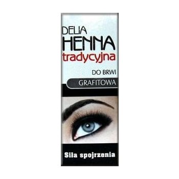 Delia Henna barva na obočí grafitová 2 g