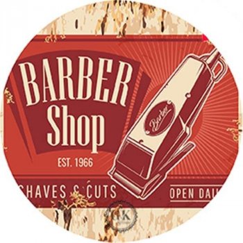 Dortisimo Jedlý obrázek Barber shop