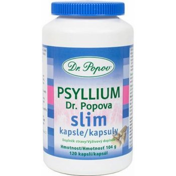 Dr. Popov Psyllium SLIM 120 kapslí