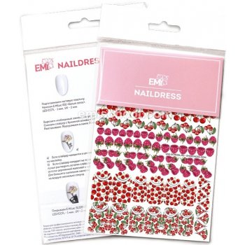 E.Mi Vodolepka Naildress Slider Design 8 Berries