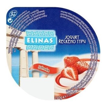 Elinas Jogurt řeckého typu jahoda 150 g