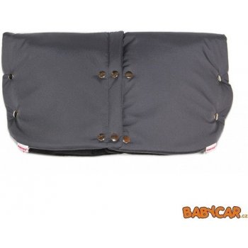 Emitex Rukávník DUO 2v1 tmavě šedý softshell