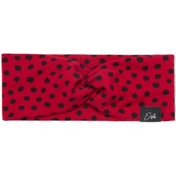 !!!! ESITO Dívčí čelenka do vlasů Black Spot ruby red - červená / 36