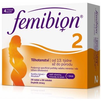 Femibion 2 Těhotenství 28 tablet + 28 kapslí 56 tablet