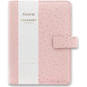 Filofax Confetti A6 týdenní 2022 růžový