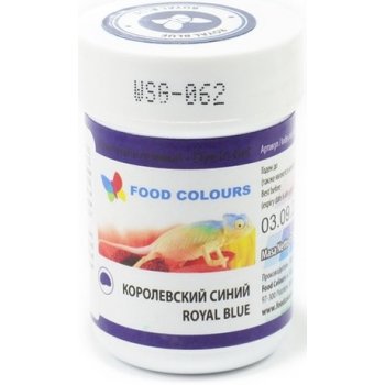 Food Colours Gelová barva Royal Blue královsky modrá 35 g