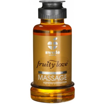 Fruity Love Masážní olej Vanilka-Skořice 100ml