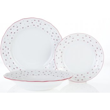 G. Benedikt Talířová souprava český porcelán Verona Franceska 18 d.
